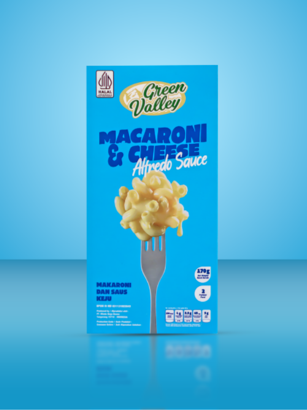 Packaging Alfredo Sauce tampak depan