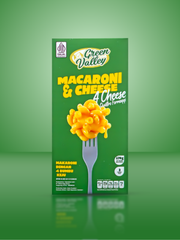 Packaging 4 Cheese tampak depan